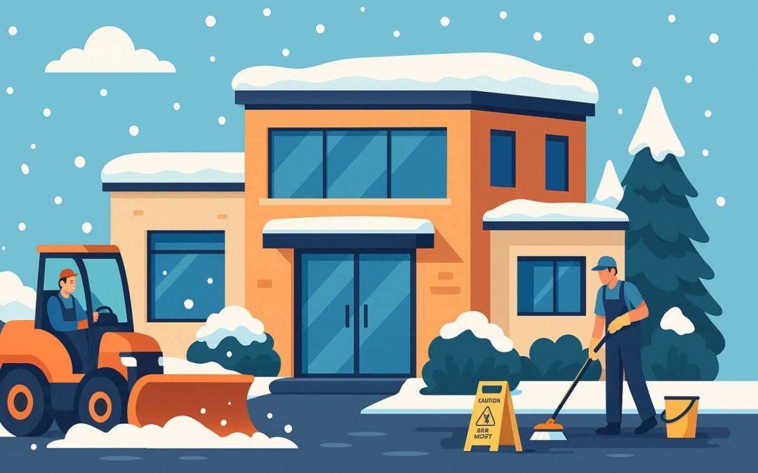 Can You Combine Snow Removal and Janitorial Services Under One Provider? Here’s What You Should Know