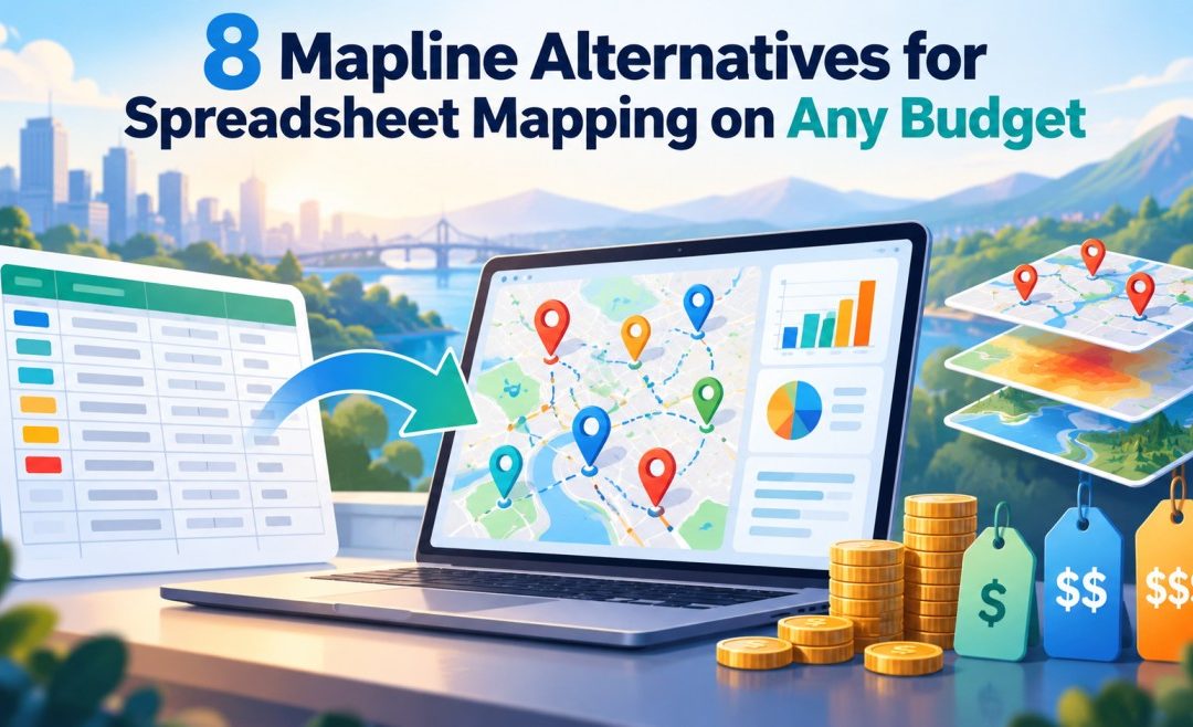 8 Mapline Alternatives for Spreadsheet Mapping on Any Budget
