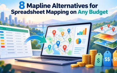 8 Mapline Alternatives for Spreadsheet Mapping on Any Budget