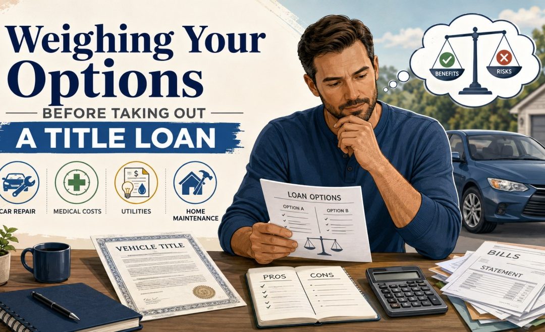 Weighing Your Options Before Taking Out a Title Loan