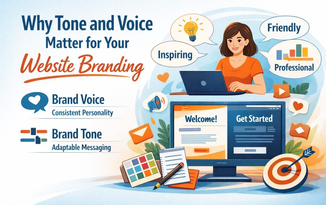 Why Tone and Voice Matter for Your Website Branding