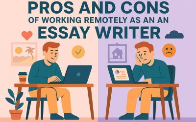 Pros and Cons of Working Remotely as an Essay Writer