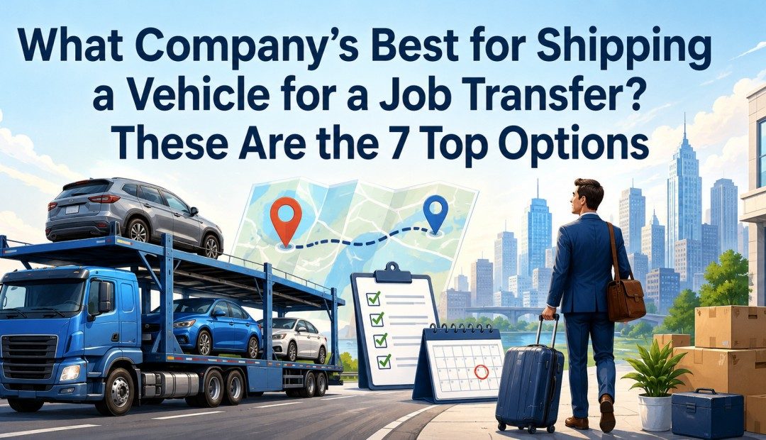 What Company’s Best for Shipping a Vehicle for a Job Transfer: These Are the 7 Top Options