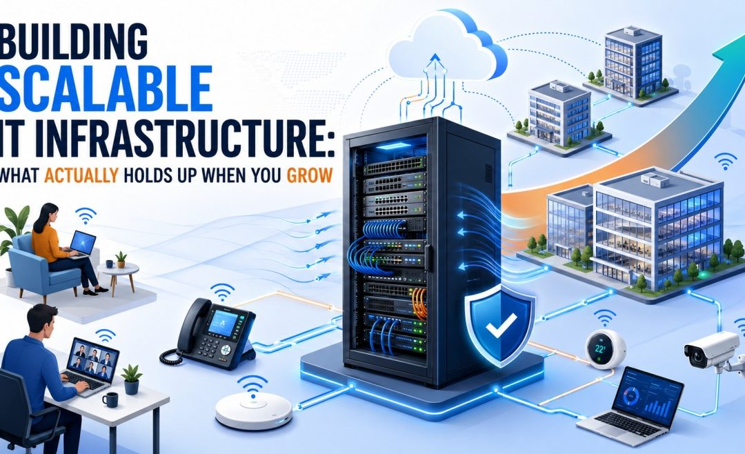 Building Scalable IT Infrastructure: What Actually Holds Up When You Grow