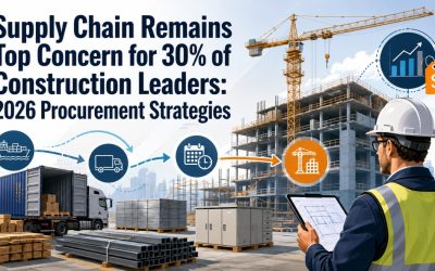 Supply Chain Remains Top Concern for 30% of Construction Leaders: 2026 Procurement Strategies
