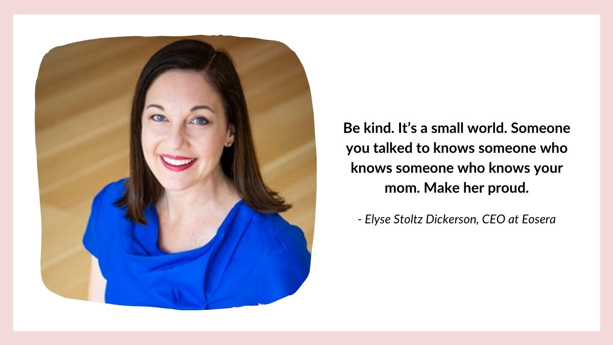 Elyse Stoltz Dickerson quote