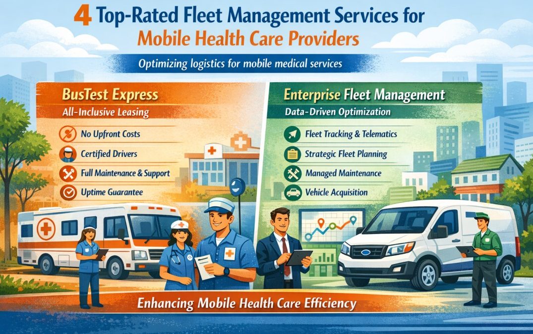 4 Top-Rated Fleet Management Services for Mobile Health Care Providers