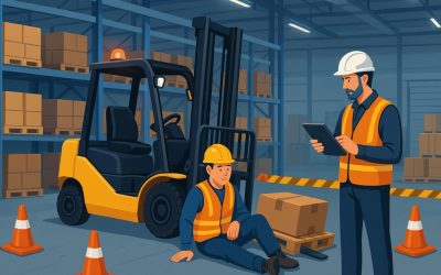 Workers’ Compensation Costs for Factory and Warehouse Forklift Accidents