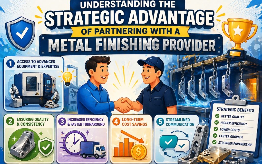 Understanding the Strategic Advantage of Partnering With a Metal Finishing Provider