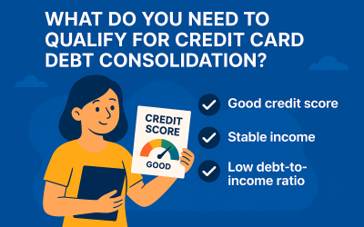 What do you need to qualify for credit card debt consolidation?