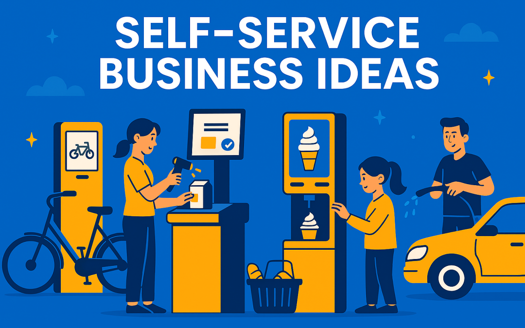 Top 16 self-service business ideas that require zero employees (2025)