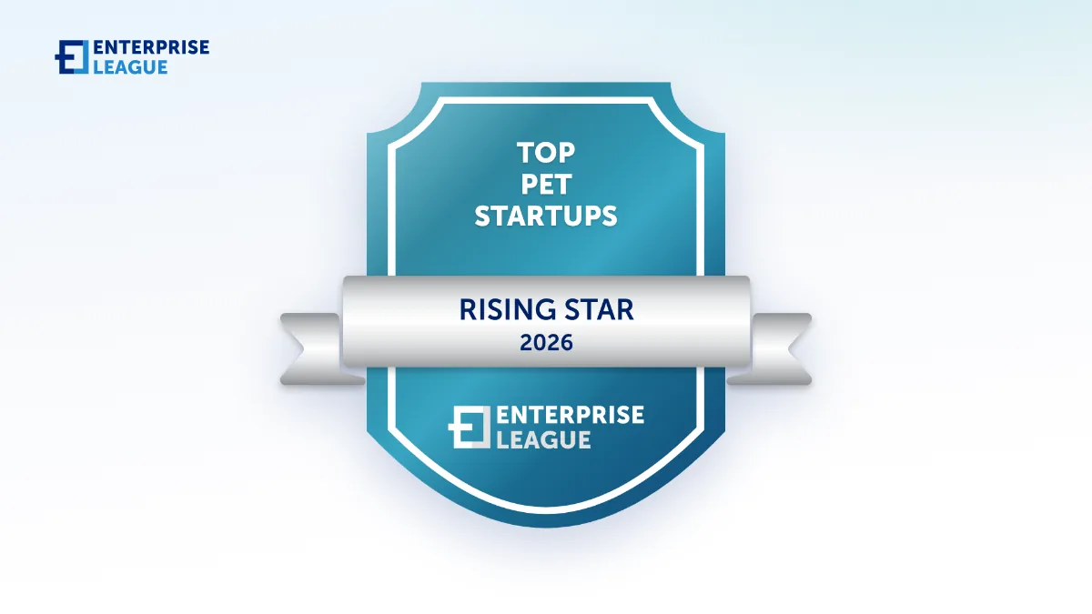 Top Pet Startups 2026 Rising Star badge Blooming pet startups every pet owner should know
